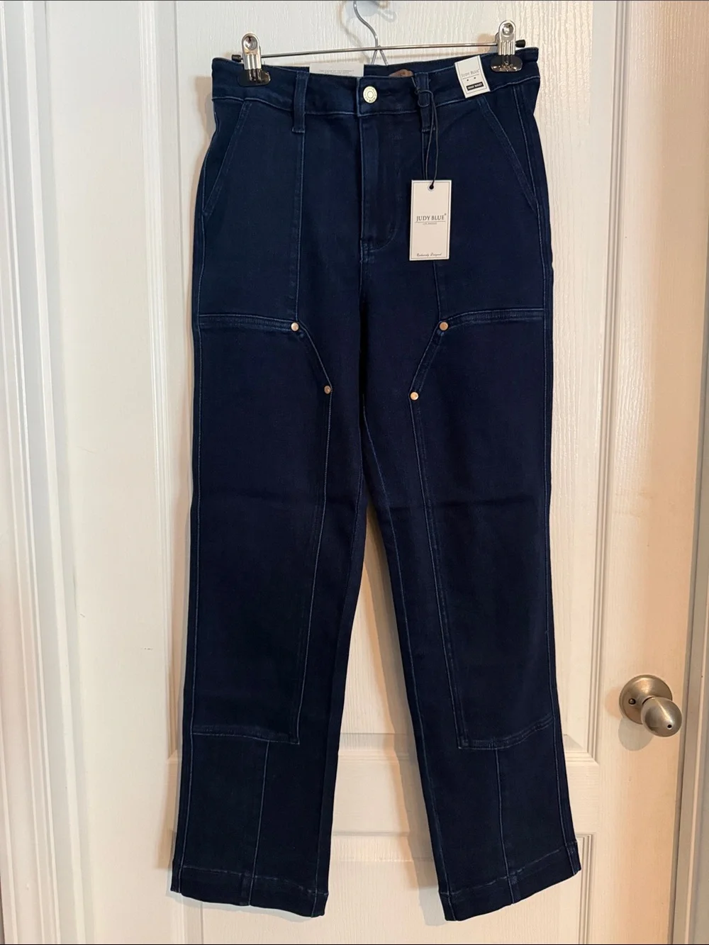 Judy Blue Dark Navy Straight Leg Jeans
